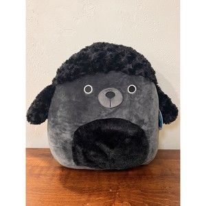 HTF RARE NWOT Squishmallow  16" Jettward the Black Poodle HTF 2022